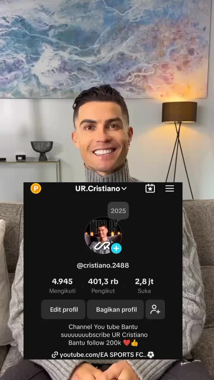 , Football: Aidez à soutenir Gais Cristiano 2m …
|Tik Tok