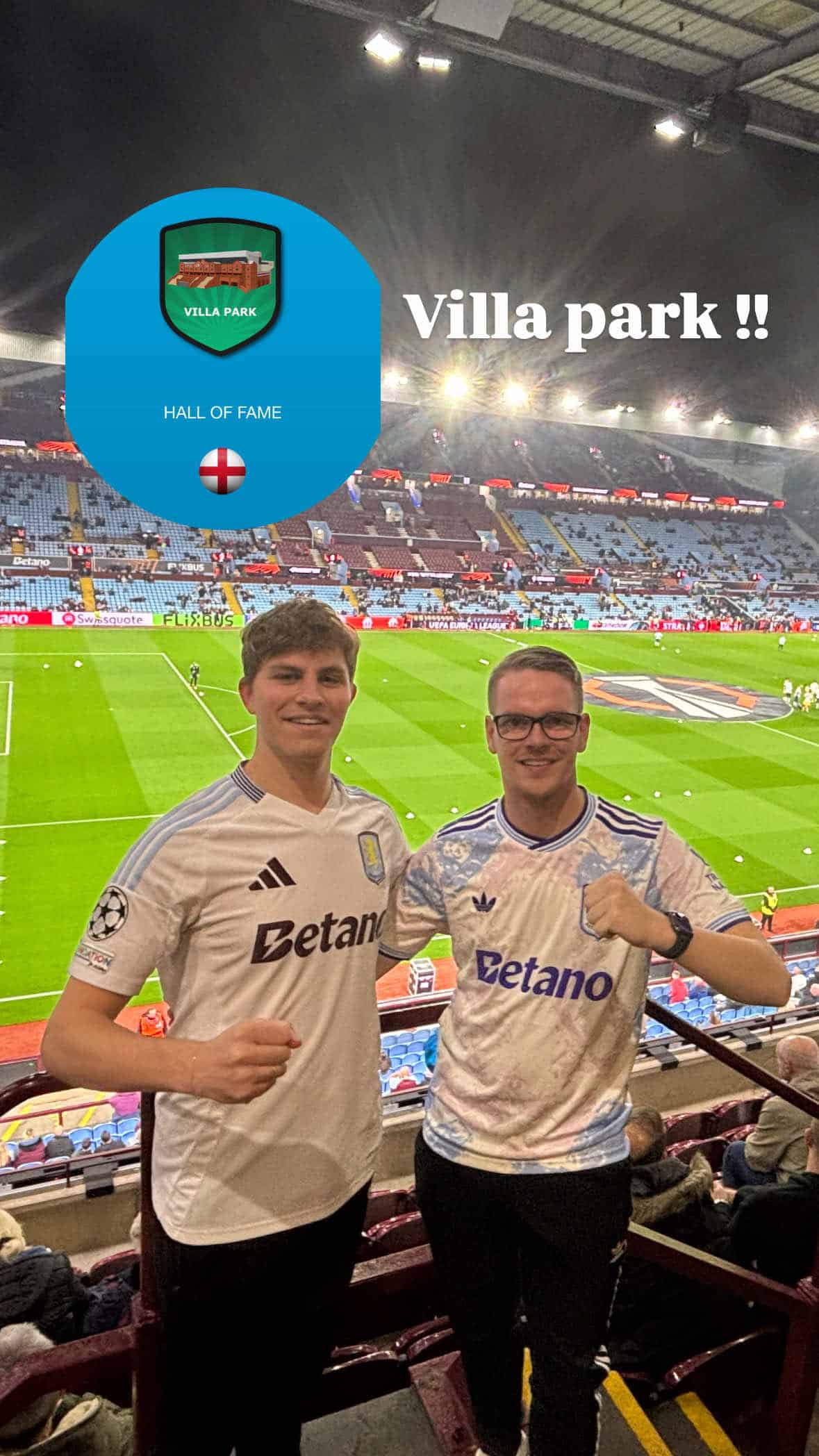 , Football: Première fois au parc Villa | …
|Tik Tok