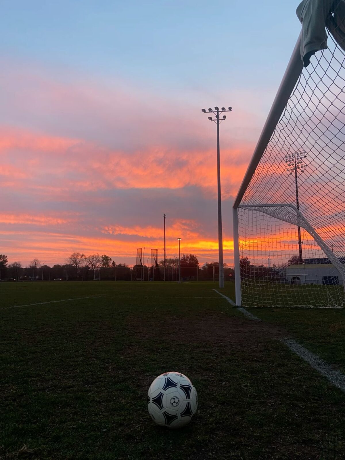 , Soccer Soccer filed Sunset|Pinterest