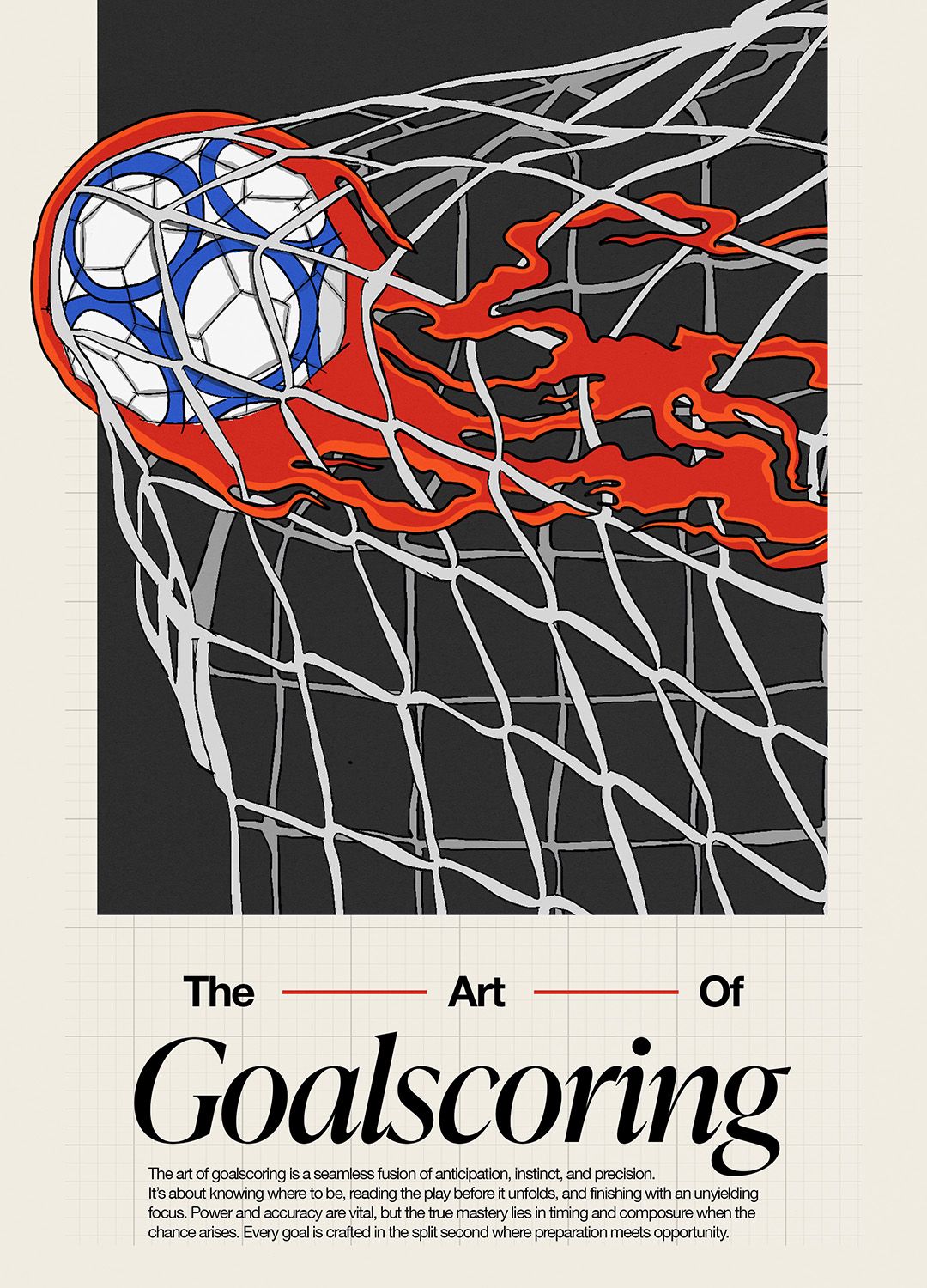 , Football Football Poster – Goalscoring Poster|Pinterest